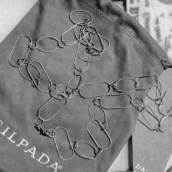 Silpada Oval Link Silver Necklace - Picture 5 of 5